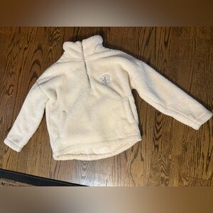 Cozy Cream Quarter Zip Pullover